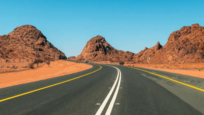 Road Trips in Saudi Arabia